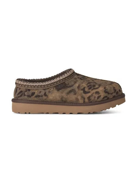 Pantofi Ugg din piele cu buline maro