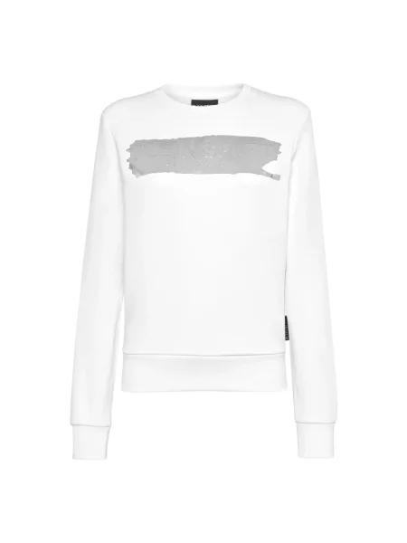 Bluza sportowa Plein Sport biała