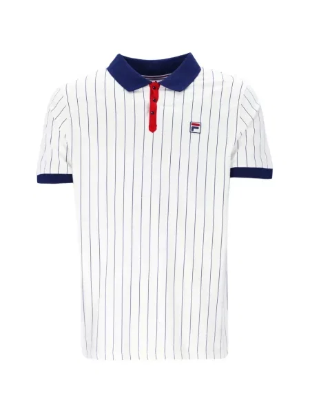 Tricou polo Fila clasic alb