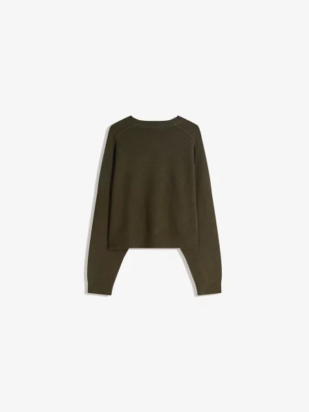 Bershka Pulover închis verde