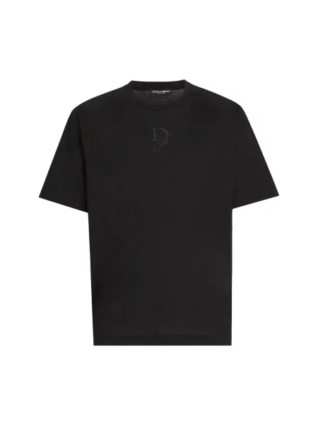 Koszulka Dolce And Gabbana z logo czarna