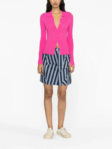 Fustă din denim Kenzo albastru