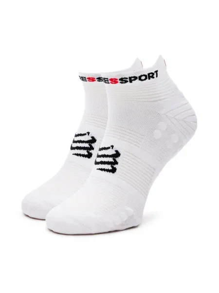 Compressport športové ponožky Pro Racing biela