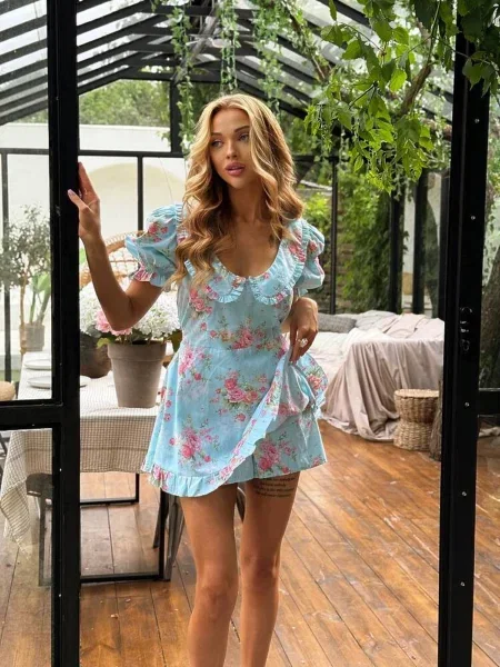 Комбінезон Milirud софтшел блакитний