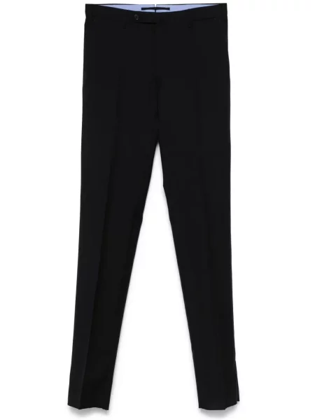Pantaloni Incotex de lână albastru