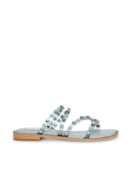 Klapki Steve Madden niebieskie