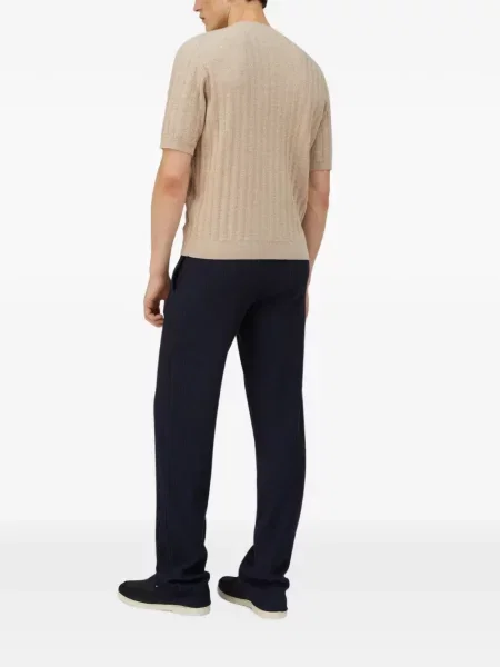 Pantaloni Retori tricotate albastru