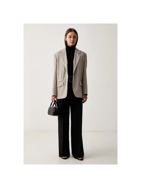 Armani Exchange golf wełniany czarny