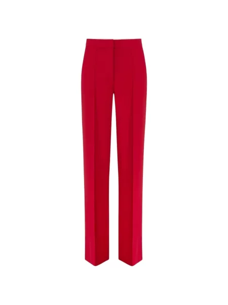 Ușor pantaloni Elisabetta Franchi roșu