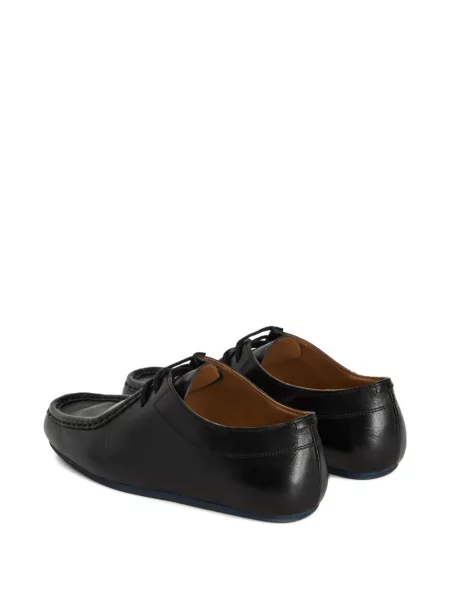 Šněrovací kožené derby Jil Sander černé
