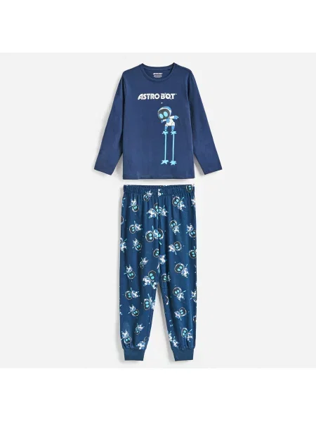 Reserved Astro Bot pizsama tengerészkék