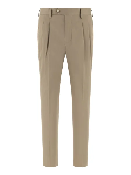 Boggi Milano Pantaloni cu dungă taupe gri