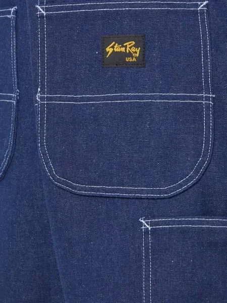 Pantaloni scurți din denim Stan Ray albastru