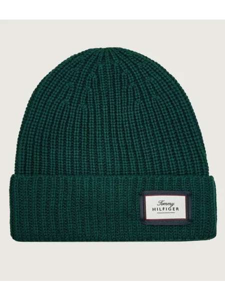 Tommy Hilfiger De lână căciulă verde