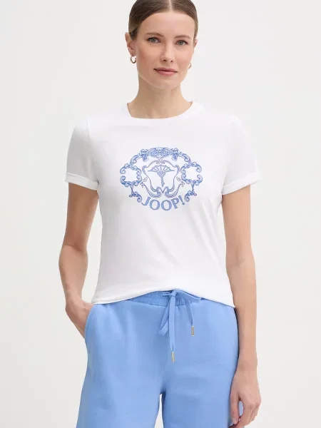 JOOP! Tricou Tulya albastru alb