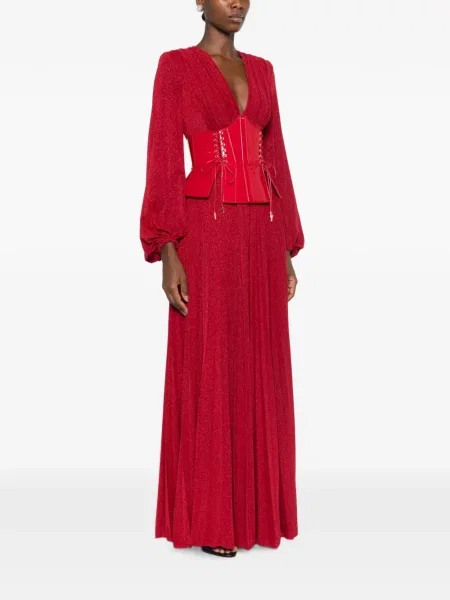Rochie maxi Elisabetta Franchi roșu