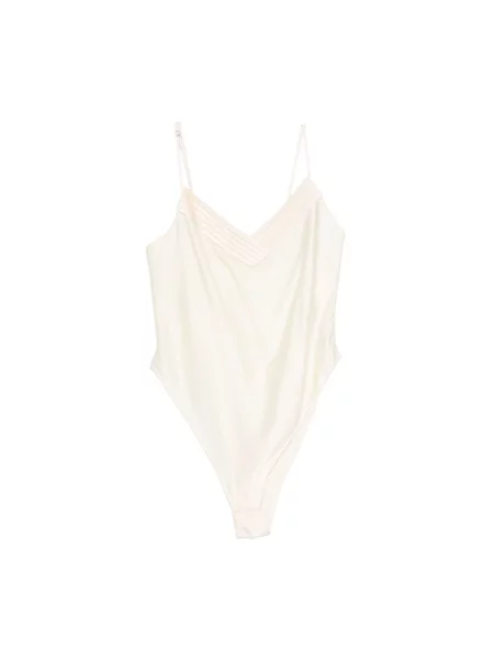 Satynowa koszulka Forte Forte biała