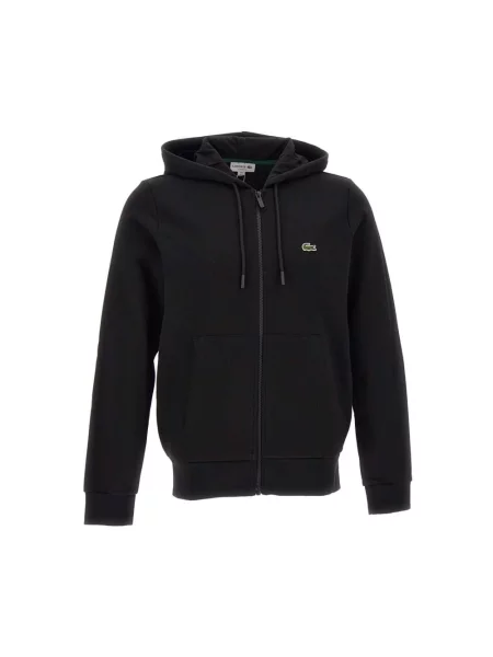 Koszulka Lacoste z logo czarna