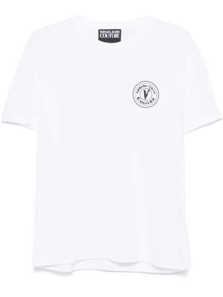 Tricou Versace Jeans Couture alb