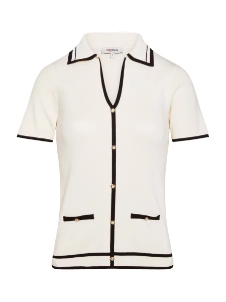 Pulover Morgan De Toi alb