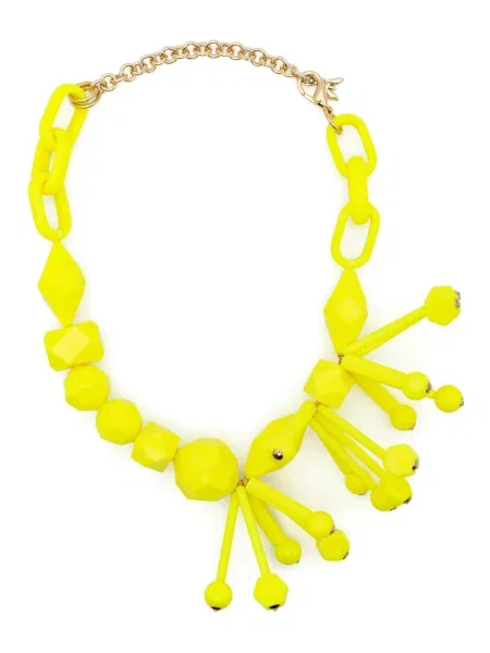 Колие Patrizia Pepe жълто