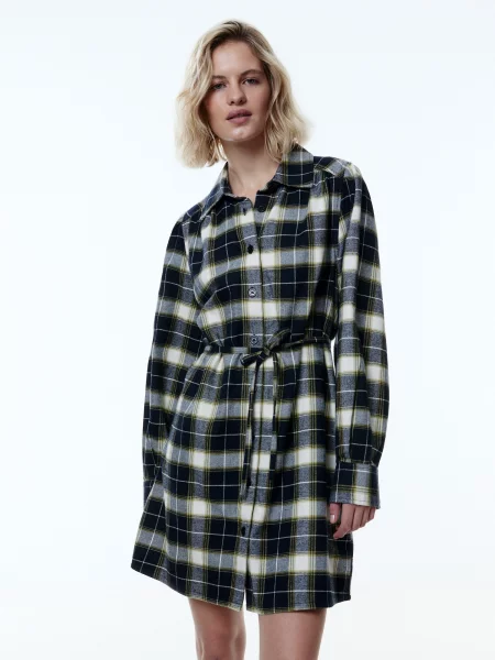 EDITED Rochie Sahra verde negru