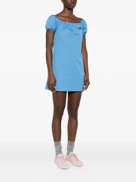 Rochie mini Miu Miu de costum albastru