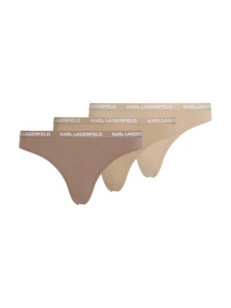 Karl Lagerfeld Halat de baie lung Slip mit Logo – pielii