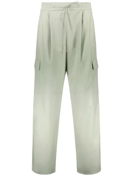 Spodnie cargo Yves Salomon zielone