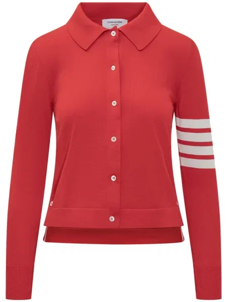Polo Thom Browne cu dungi roșu