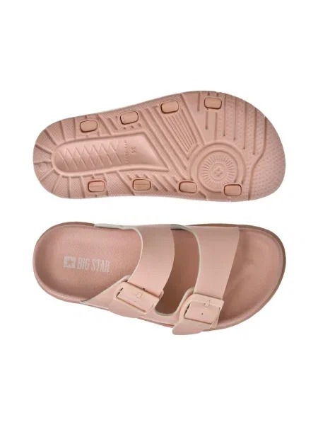 Félcipő Big Star Shoes rózsaszín
