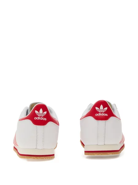 Кожени маратонки Adidas Adizero с перли бяло