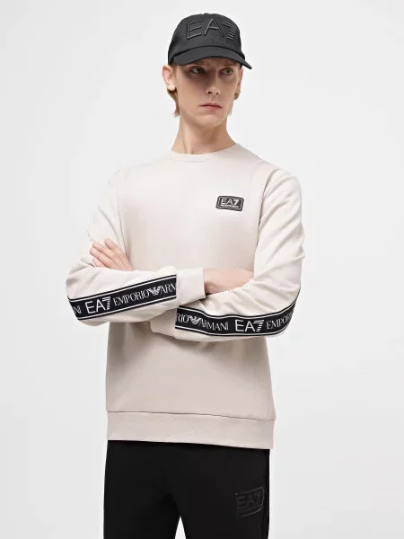 Світшот Logo Series бежевий