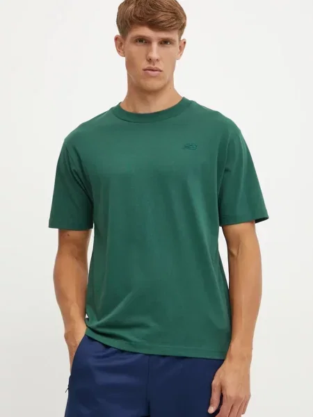 Тениска New Balance с изчистен дизайн зелено