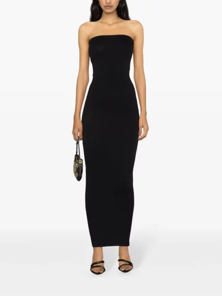 Kostiumas maksi maxi suknele Wolford juoda