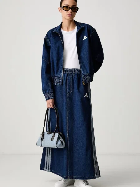 Adidas спідниця-кльош джинсова Denim Pack
