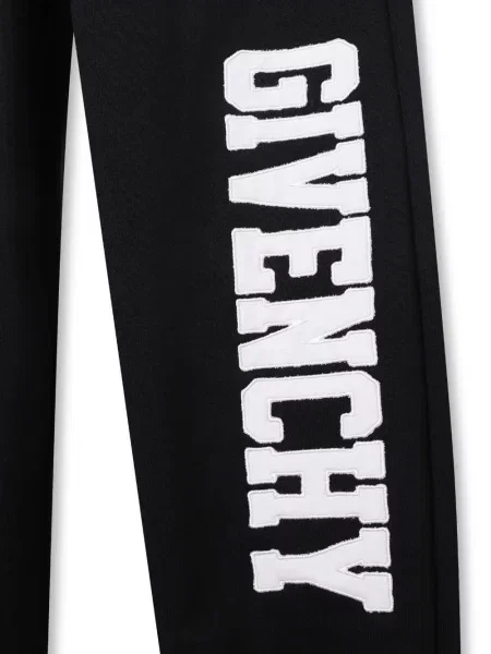 Spodnie dziecięce Givenchy czarne