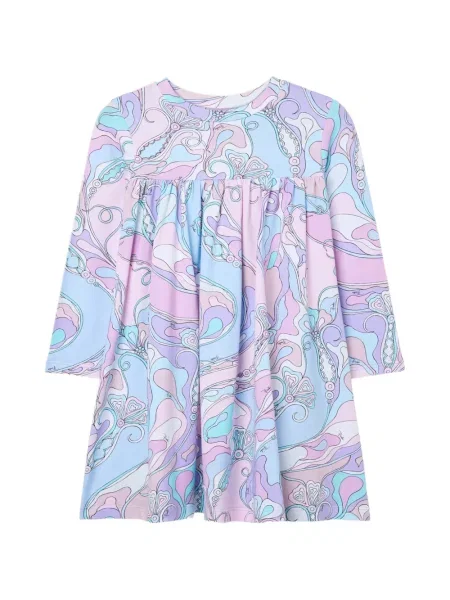 Gyerek mini ruha Pucci rózsaszín