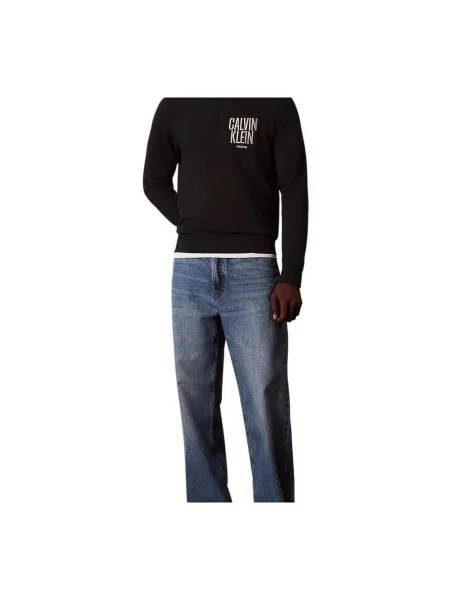 Mikina Calvin Klein Jeans čierna