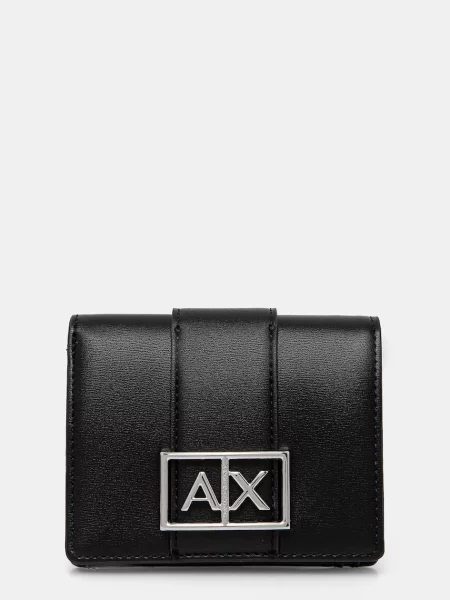 Armani Exchange portofel femei negru
