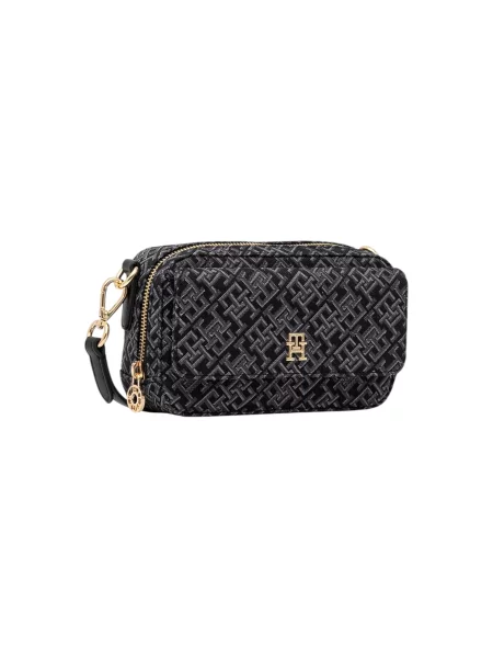 Geanta crossbody Tommy Hilfiger negru