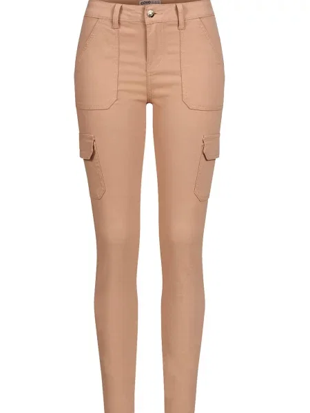 Pantaloni cu cămilă maro