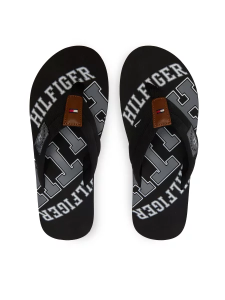 Žabky Tommy Hilfiger Essential Th Beach Sandal čierna