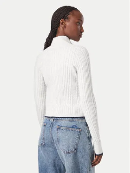 Tommy Jeans Pletena jopica Siva črna