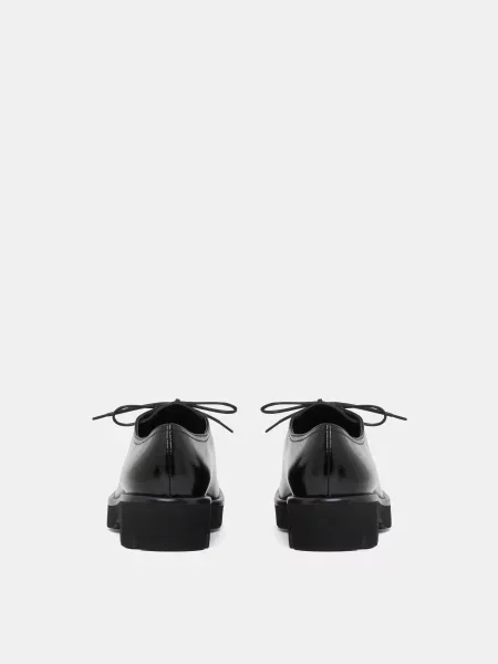 Кожаные туфли Emporio Armani черные