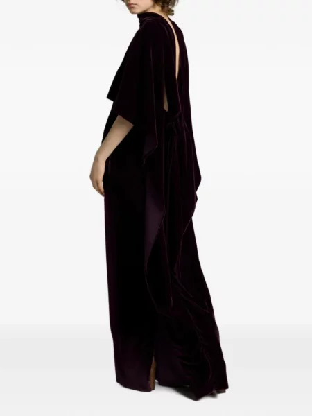 Rochie maxi Alberta Ferretti violet
