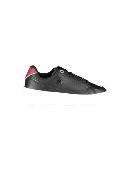 Trampki Tommy Hilfiger skórzane czarne