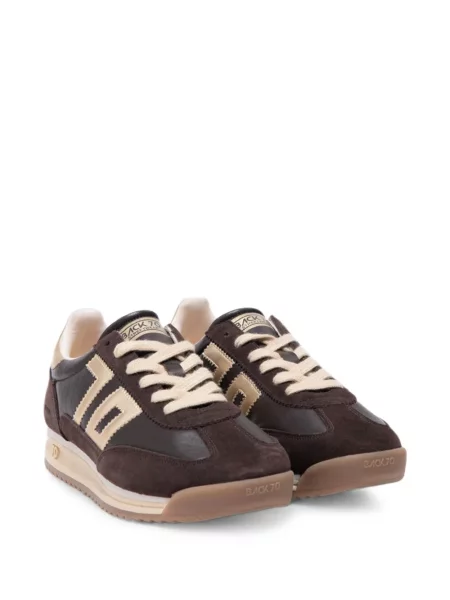 Sneakerși Back 70 din piele maro
