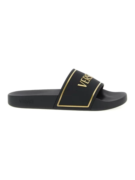 Klapki Versace czarne