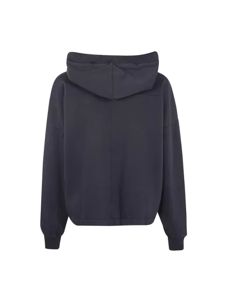 Bluza z kapturem Thom Krom niebieska